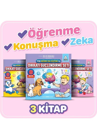 Osman Abalı Dikkati Güçlendirme Seti 1 Yaş
