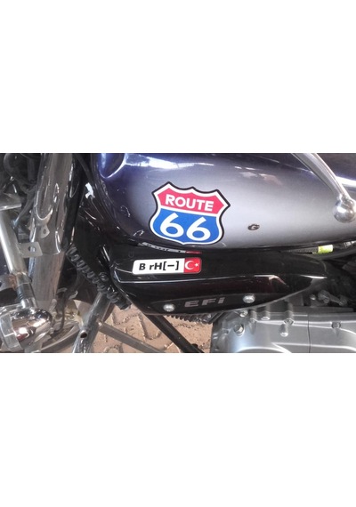 TR B rH - Reflektif Kan Grubu Seti Sticker Çınar Extreme