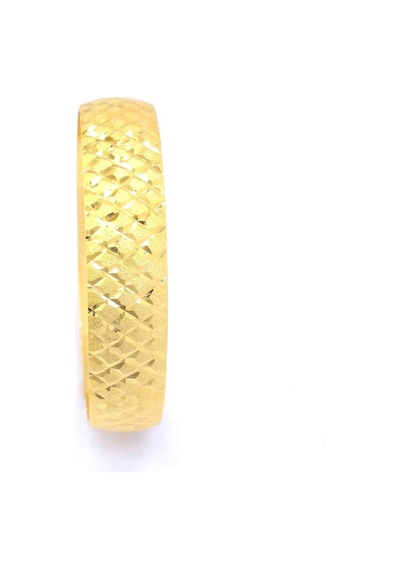 Baklava Desenli İmitasyon Bilezik 1.5 Cm Kalınlık Blz-1262 Altın