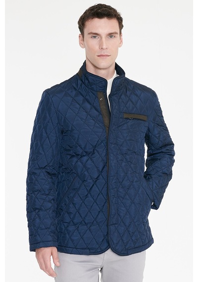 AC&Co / Altınyıldız Classics Erkek Lacı Standart Fit Normal Kesim Dik Yaka Yan Cepli Overcoat Laci