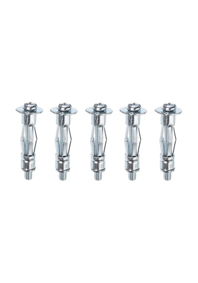 Çelik Alçıpan Ve Boşluk Dübel Frt Tuğla Paraşüt Duvar Bims 3x46 Metal 5 Adet