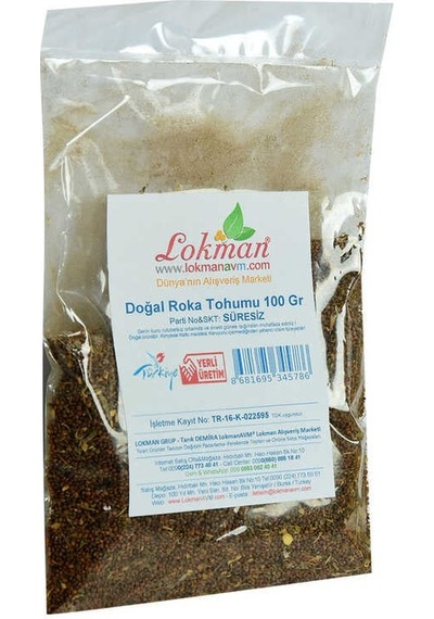 Doğal Roka Tohumu 100 Gr Paket Diğer