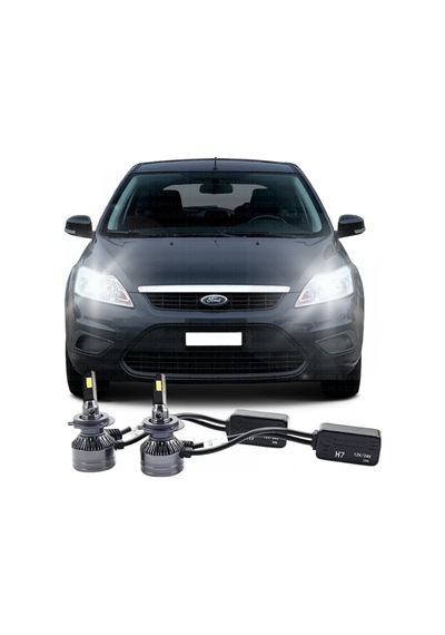 Ford Focus 2 Makyajlı Led Kısa Far Ampulü H7 Ultra