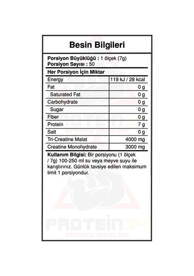 Bigjoy Creamix 7000 350 gr Kompleks Kreatin