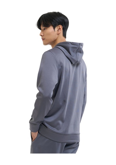 Under Armour Armour Fleece Erkek Gri Kapüşonlu Sweatshirt Gri