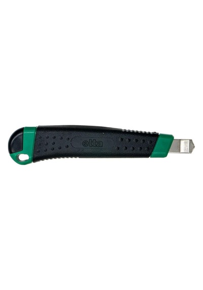 Elta Ergonomik Kilitli Dar Maket Bıçağı 9 Mm