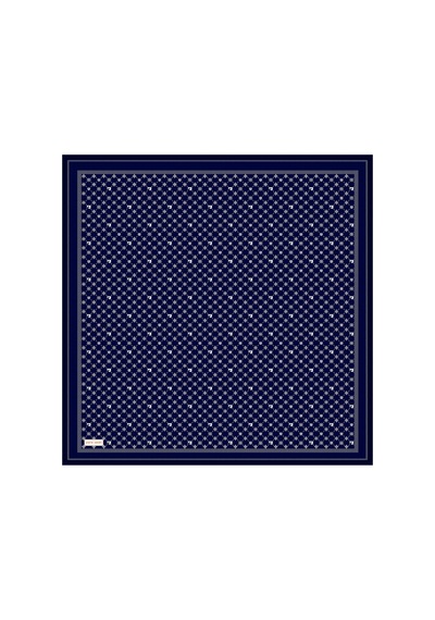 Pierre Cardin Saks Mavi 90x90 İpek Twill Eşarp Saks Mavi Saks Mavi