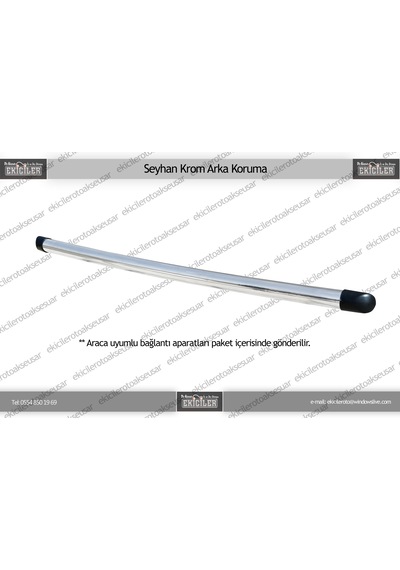 Ekiciler Fiat Doblo 2000-2010 Seyhan Krom Arka Koruma