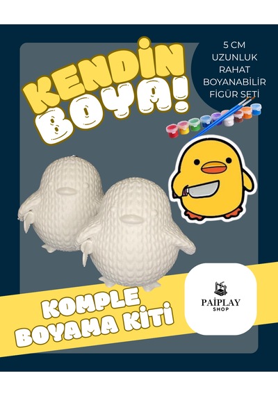 Paiplayshop Katil Civciv Boyama Figürü 2'li Set - Boyama Seti Ve Katil Civciv 2'li Boyama Seti 5 Cm Çizgi Karakter Paiplayshop Katil Civciv Boyama Figürü 2'li Set - Boyama Seti Ve Katil Civciv 2'li Boyama Seti 5 Cm Çizgi Karakter