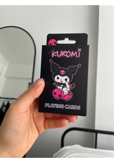 Kuromi Anime İskambil Kartı Poker Pişti Kartı