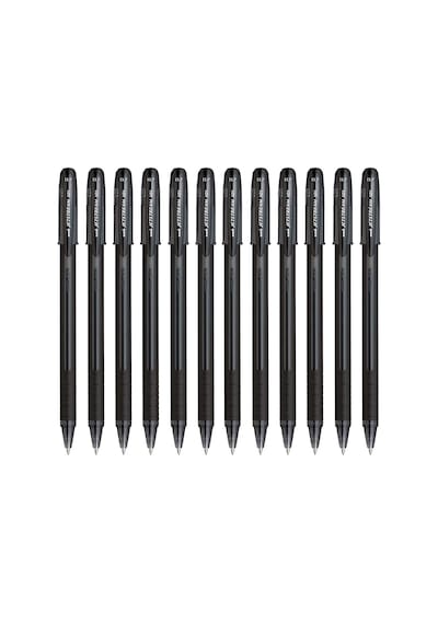 Uni-ball Jetstream 102 Sx101/07 Rollerball, Mürekkep, 0,7 Mm, Siyah, 12 Adet Tek Renk