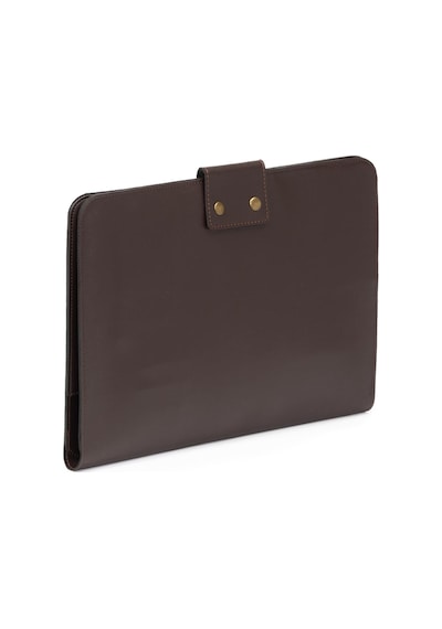 Macbook Air Pro 13.3 -14 İnç Organizer Evrak & Laptop Ve Tablet Çantası Kahverengi