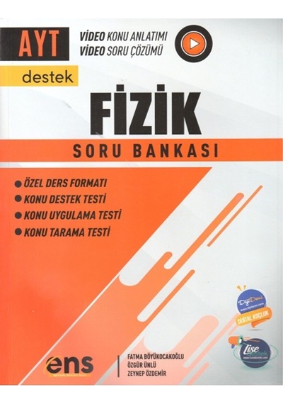 AYT Fizik Soru Bankası  -  Cemal Turgut  -  Egzersiz Yayınları