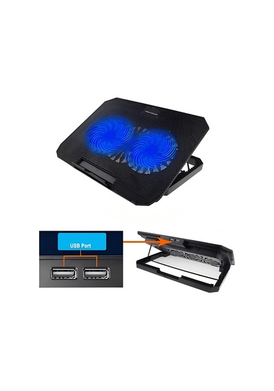 Laptop Soğutucu Fanlı Stand Usb Portlu 8 Kademe Uczzzn99bilgisayarfanı-2
