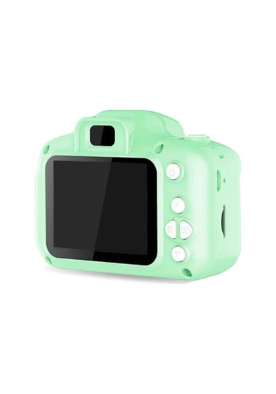 Yeşil 8 Gb Sd Kartlı Mini Eğitici Kamera Çocuklar Için Dijital Fotoğraf Makinesi