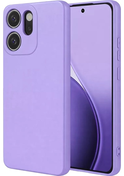 Newface Oppo Reno 14f First Silikon - Lila