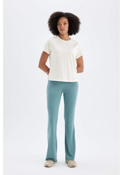 DeFactoFit Modal İspanyol Paça İnce Pantolon C0420AX24SMGN1223
