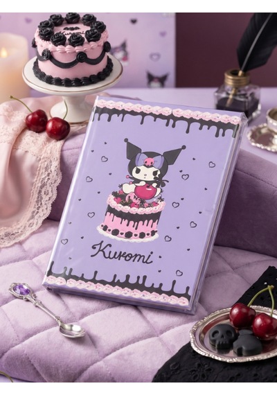 Kuromi & Hello Kitty Lisanslı Kalemli Bloknot Not Defteri Çok Renkli