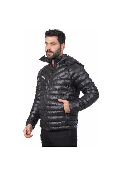 Diadora Doru - Erkek Siyah Şişme Mont - Dorusiyahmnt Siyah