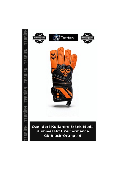 Terrien Özel Seri Kullanım Erkek Moda Hummel Hml Performance Gk Black-orange 9 Çok Renkli