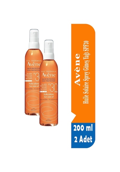 Avene Huile Solaire Güneş Yağı Sprey SPF30 2 x 200 ML