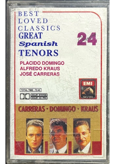 Plak Değildir Kaset Tir Kaset Best Loved Opera Arias-24 Kaset