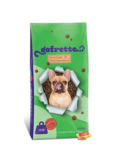 Gofrette Biftekli Yetişkin Köpek Maması 15 KG