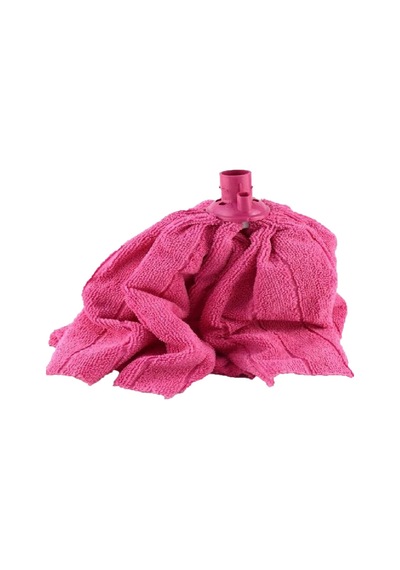 Wilma Secret Ultra Lüks Mikrofiber Mop Ucu Adet Pembe Renk 5 Adet Şeffaf