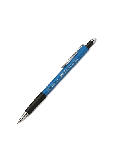 Faber Castell Grip 1347 0.7 Mm Mavi Plastik Gövde Versatil Kalem