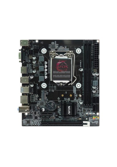Afox Ih110d4-ma2-v4 2xddr4 Vga+hdmı 1xglan 1x M.2 Nvme Gen3 1151pin Anakart - 896637230