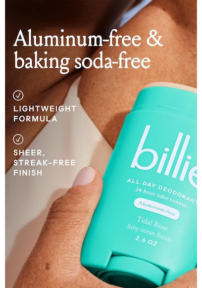 Billie Tidal Rose Alüminyumsuz Stick Deodorant 74gr