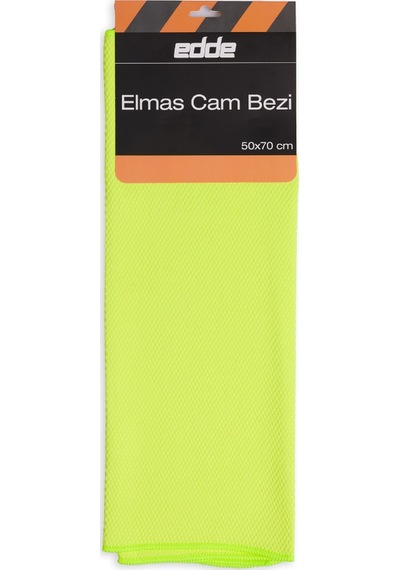 Edde Detailing Oto Araba Araç Elmas Cam Bezi Sarı 50x70 Cm