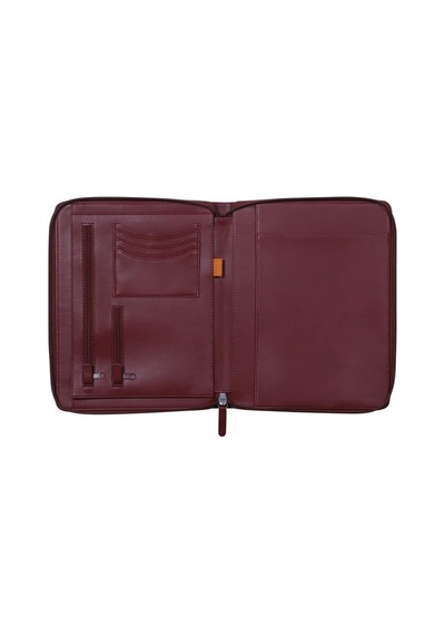 Rhodia A4 Fermuarlı Portföy Burgundy 168107c
