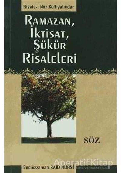 Ramazan İktisat Şükür Risaleleri -  Bediüzzaman Said Nursi -  Söz Basım Yayın