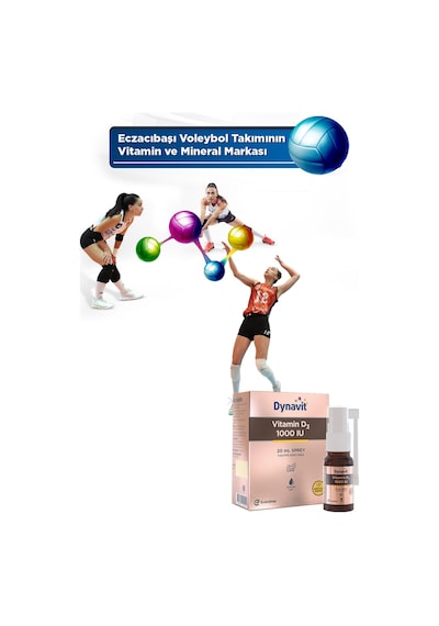 Dynavit Vitamin D3 1000 Iu 20 Ml Sprey