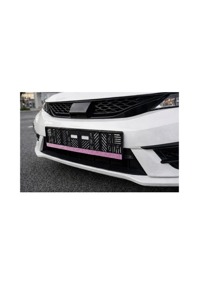 Taşlı Plakalık Oto Plaka Toz Pembe Taşlı 2 Adet