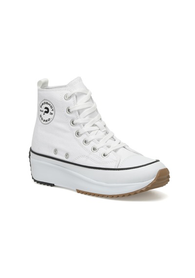Proshot Perla Hı W 3fx Beyaz Kadın High Sneaker 000000000101350970 Beyaz