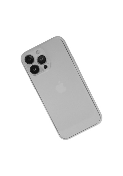 Apple iPhone Uyumlu, 13 Pro Kılıf Pp Ultra İnce Kapak - Beyaz