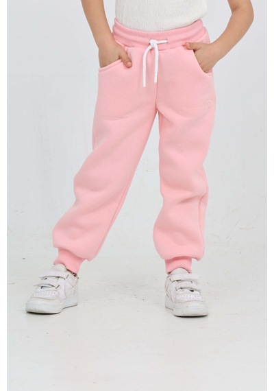 Toontoy Kız Çocuk Fiyonk Nakışlı Eşofman Alt Pembe Toontoy Kız Çocuk Fiyonk Nakışlı Eşofman Alt Pembe