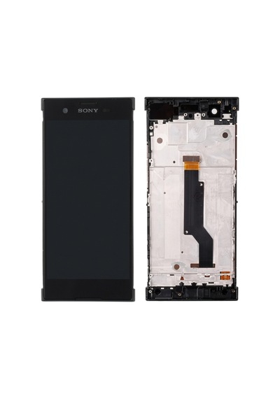 Sony Xperia Xa1 Lcd Ekran Dokunmatik Çıtalı Tam Set Siyah