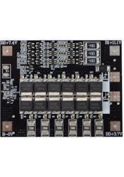 Sanec-4S 50A Lityum Pil Koruma Kurulu Bms Pcb Board 3.2V 18650