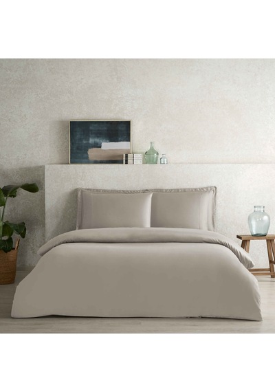 Linens X Tencel Lyocell King Nevresim Kılıfı Vizon