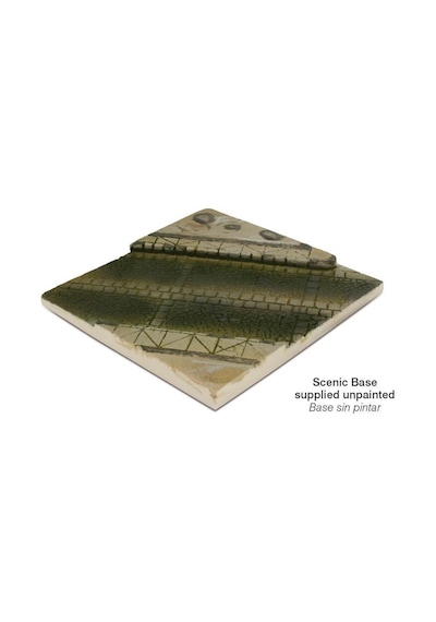Vallejo Sc001 Döşeme Taşlı Cadde Kesiti 14x14 Cm., Manzara Serisi Model Aksesuarı