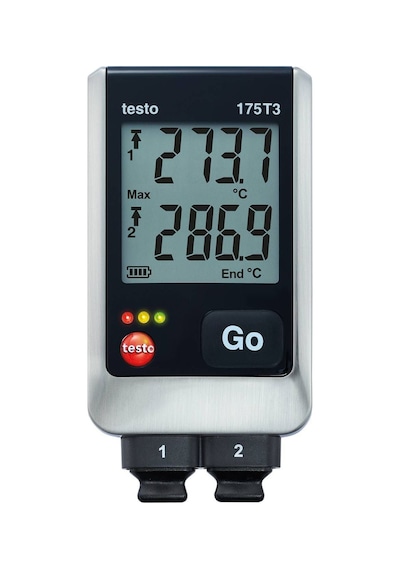 Testo 175 T3 Çift Kanallı Sıcaklık Kayıt Cihazı