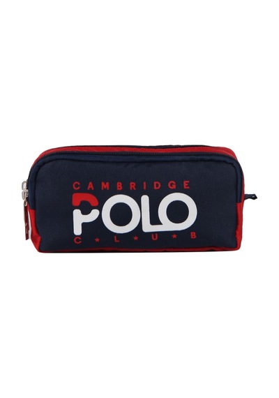 Cambridge Polo Club Preppy Çift Bölmeli Unisex Çocuk Kalemlik Çok Renkli