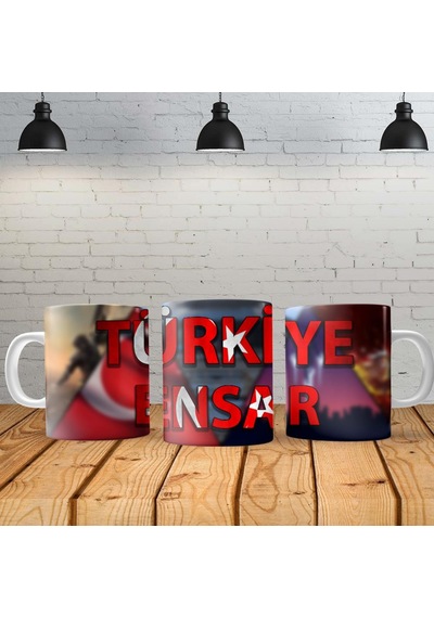Türkiye Kişiye Özel Baskılı Yeni Tasarım Sihirli Kupa Bardak Özel Kutusunda Çok Renkli