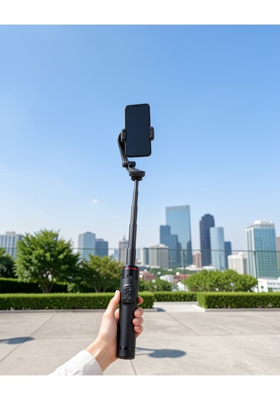 Gimbal Selfie Stick 360 Yüz Takibi Uczzpdc22gimbel-2 Diğer
