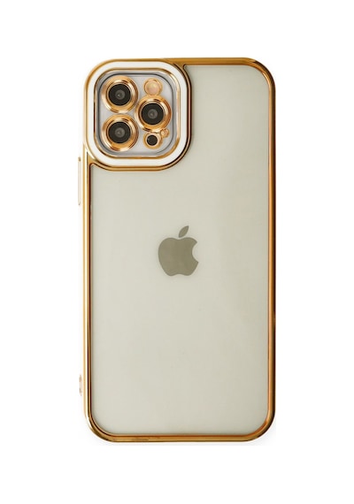 Apple Uyumlu iPhone 12 Pro Kılıf Liva Lazer Silikon Kapak