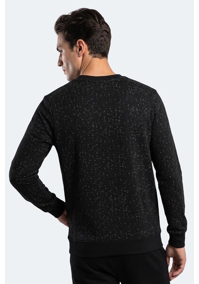 Slazenger Gallo Erkek Siyah Sweatshırt