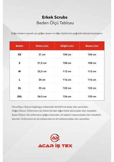 Gri Likralı Erkek Hemşire Ve Doktor Forması Takımı Scrubs Hastane Üniforması